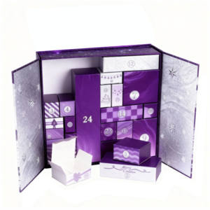 Calendrier de l'Avent en carton rigide de Noël <span class=keywords><strong>à</strong></span> 24 jours, boîte <span class=keywords><strong>à</strong></span> surprises recyclable, boîte cadeau pour mariage, chocolat - Product Image 5
