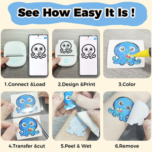 Máquina para Hacer Tatuajes Temporales para Niños, Entretenimiento Familiar, Desarrolla la Creatividad y las Habilidades Prácticas <span class=keywords><strong>de</strong></span> los Niños, Lavable y Removible, OEM/ODM - Product Image 3
