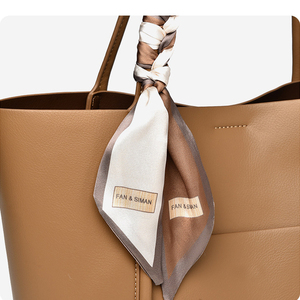 Borsa Tote Vintage in PU per <span class=keywords><strong>Donna</strong></span>, Porta PC 15.6 Pollici, Portabicchieri Grande, Chiusura a Cerniera, Catene, Valigetta Professionale per Ufficio e Servizi Medici - Product Image 4