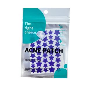 Patch anti-acné hydrocolloïde en forme d'étoile OEM/ODM, sac bleu portable de qualité supérieure, commande en gros, marque privée, beauté à base de plantes - Product Image 6