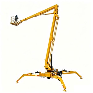 Plataforma de Trabajo Aérea Mini Pequeña de 8-28m, Remolcable, Telescópica, Articulada, Tipo Araña - Product Image 3