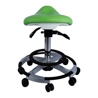 Chaise pivotante réglable moderne pour hôpital, atelier, école, chambre à coucher – Tabouret ergonomique de dentiste en acier inoxydable à mémoire de forme