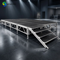Shengyixin Fabricant Prix Scène d'événement Conception libre Performance Scène Truss Affichage Aluminium Événement Concert Plate-forme de scène