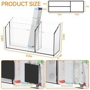 Espositore Magnetico Professionale in Acrilico Trasparente <span class=keywords><strong>per</strong></span> <span class=keywords><strong>Vetrine</strong></span> di Negozi e Presentazioni Commerciali - Product Image 2