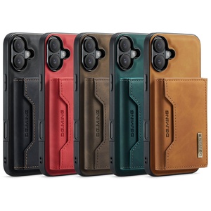 Funda Multifuncional Tipo Cartera de Cuero PU con Ranuras para Tarjetas, Cierre Magnético, para iPhone 15 14 16 Pro Max - Product Image 2