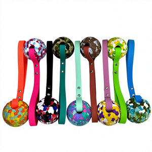 Çevre Dostu Lüks Köpek Çiğneme Oyuncak Topu, EVA İpli, Eğitim Odaklı, Özelleştirilebilir Renk, Fabrika Doğrudan Satış - Product Image 1