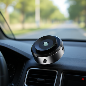 Support de téléphone de voiture à adsorption sous vide, support de pare-brise en métal, modèle noir D0100XTD047 - Product Image 2