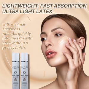 Aixin Loción Vegana Todo en Uno 50ml Base de Maquillaje <span class=keywords><strong>con</strong></span> Tinte <span class=keywords><strong>y</strong></span> Protector <span class=keywords><strong>Solar</strong></span> de Amplio Espectro para Rayos UVA UVB <span class=keywords><strong>Hidratante</strong></span> <span class=keywords><strong>Solar</strong></span> - Product Image 3