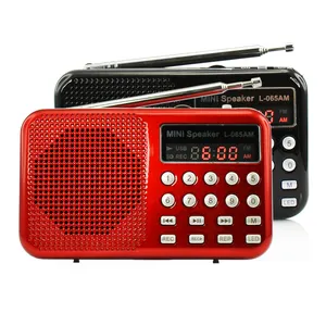 Dewant L-065AM mini rechargeable apan am fm radio with japanese radio frequency FM 70-108MHz and AM 522-1710KHz
