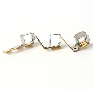 Accessoires électriques pour douilles de lampe OEM, douilles de lampe E27, douilles à ressort, bornes de contact, pièces métalliques estampées - Product Image 3