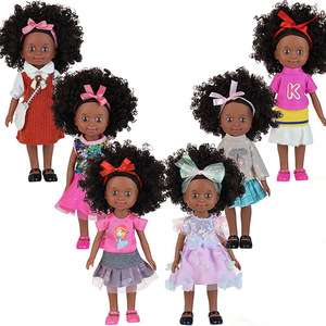 Nouvelle poupée reborn africaine noire de 10 pouces, en vinyle tie-dye, réaliste, jouet pour enfants, cadeau - Product Image 1