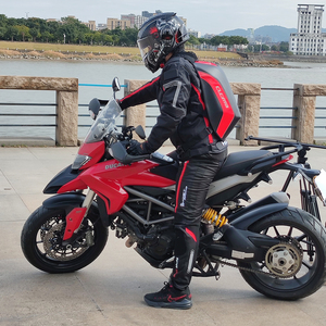 Mochila Rígida para Motocicleta CB-1908 CUCYMA, Expandible, Impermeable, de Fibra de Carbono, <span class=keywords><strong>Bolsa</strong></span> para <span class=keywords><strong>Casco</strong></span> de <span class=keywords><strong>Moto</strong></span>, para Conducir, Ciclismo y Viajes - Product Image 3