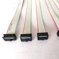 Maßgefertigte Flachkabel- und Stromkabel-Baugruppe mit PTFE/PBT-Isolierung, IP66-zertifiziert, Verzinnte Kupferleiter