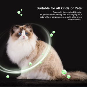 Nouvelle brosse à poils pour animaux de compagnie à ions négatifs autonettoyante, outil de toilettage pour chiens et chats - Product Image 5