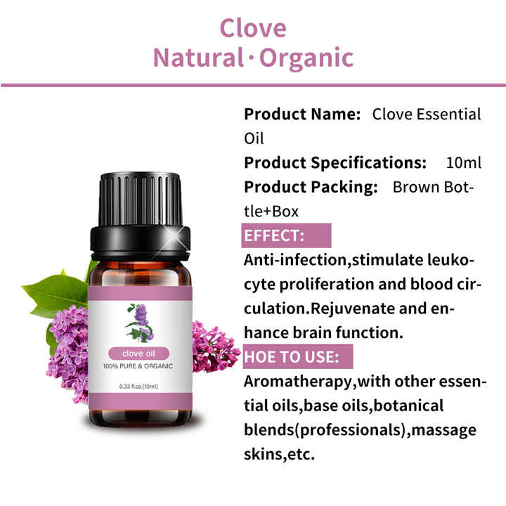 100% Pure and Natural Bulk Packing Clove Bud Oil at Best Price | Sustainable Certified Clove Bud Essential Oil Suppliers