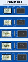 Tablette Android ou Windows 12-14 pouces avec station d'accueil Utilisation fixe et portable Catégorie de produit Modules LCD