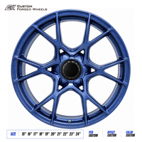 Jantes forgées monobloc multi-branches peintes sur mesure 18-24 pouces 7-16J 5x112 5x114.3 5x120 pour BMW Audi Mercedes VW GM