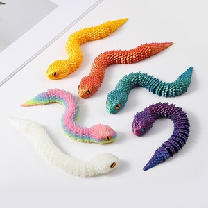 Modèle d'animal congelé imprimé en 3D personnalisé OEM tendance, jouet en plastique à articulations mobiles, cadeau pour enfants, vente en gros - Product Image 5