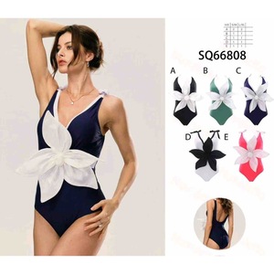 Maillot de bain une pièce amincissant, coupe conservatrice, sexy, monokini, pour la plage SQ66808 Tailles S M L XL Couleurs A B C D E - Product Image 1