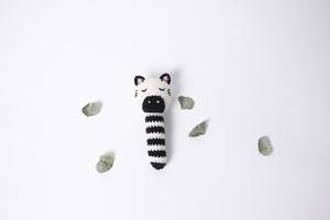 Crochet à main coton bio hochet jouet cloche musicale nouveau-né <span class=keywords><strong>Photo</strong></span> accessoire cadeau - Product Image 5