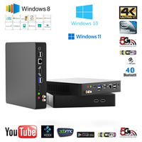 Nouvelle carte mère AMD 2025 Mini PC 17*17CM Mini PC de jeu Win 11 AM4 Ryzen 7 4K Double WiFi PC portable gamer
