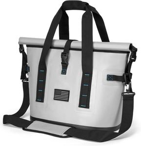 Large Welded Soft Portable Cooler with Wide Mouth Opening Insulated and Leak-Proof - Product Image 1