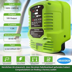 Cargador Portátil Mini para Batería Green-Woks de 40V, Compatible con la Batería Green-Woks G-MAX de 40V 29462 29472 BAF702, Herramientas Eléctricas - Product Image 3