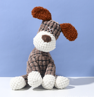Jouet sonore pour chien, jouet âne amusant, jouet résistant pour mâcher, jouet en peluche pour jeu interactif, jouet sonore pour chien