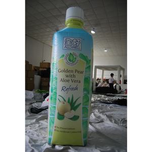 Réplique de bouteille de boisson gonflable géante KeepFuns - Affichage gonflable promotionnel personnalisé pour les marques de boissons saines/supermarchés - Product Image 1