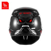 Casque de moto intégral MTHELMETS STREETFIGHTER certifié DOT/ECE, noir, ABS, déverrouillage rapide, prix d'usine, neuf