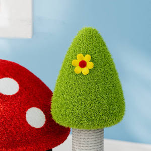 Rascador para Gatos con Cuerda de Sisal para Interiores, Rascador para Gatos con Forma de Árbol de Coco, Rascador Vertical de Sisal Resistente, Tabla Rascadora Grande para Gatos - Product Image 3