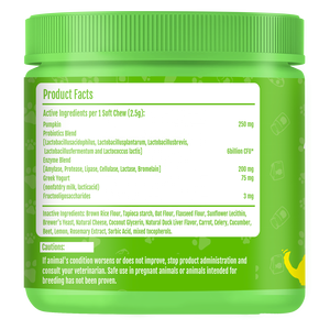 Complément alimentaire naturel pour animaux de compagnie OEM, comprimés à mâcher probiotiques, favorise la santé digestive et immunitaire des chiens et des chats, riche en protéines, santé intestinale - Product Image 2