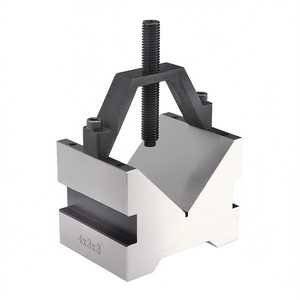 Fervi - Soporte de Prisma de 90 Grados, 4x3x3 Pulgadas, Herramienta de Sujeción para Mecanizado de Precisión - Product Image 2