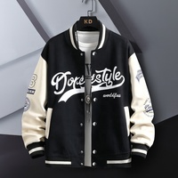 Veste de baseball décontractée INS Hip Hop, coupe ajustée, uniforme de baseball unisexe, blousons bomber pour hommes, tendance jeunesse 2023, vêtements universitaires, automne
