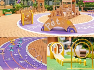 Custom Large Outdoor <strong>Pet</strong> Playground Equipment for Commercial Mall <strong>Dog</strong> <strong>Park</strong> Agility Slide Manufacturer - Product Image 4