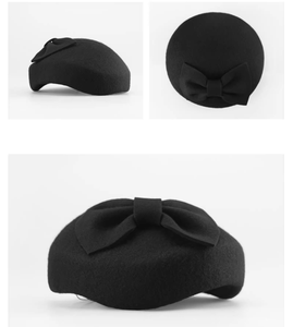 <span class=keywords><strong>Nd010</strong></span> handmade len hat cừu len Fedora Mũ phụ nữ ngày Mũ cloche Fedora khăn xếp mũ - Product Image 5