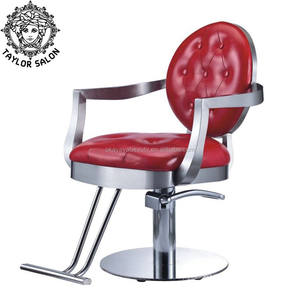 Équipement de salon de coiffure, chaise de coiffure, unité de shampooing, station de miroir, chaises de coiffure, ensemble de meubles de salon rouge - Product Image 2