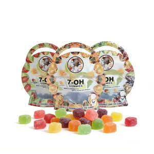 Sachets Mylar Doypack à fermeture zip thermoscellable 7g 14g 28g, découpés sur mesure de forme irrégulière, pour biscuits, bonbons, petits calis 3.5 - Product Image 5