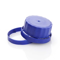 38mm inviolable bouchons huile chimique cruche PP couvercle à vis en plastique avec anneau de sécurité