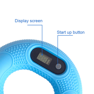 Wholesale New Design Silicone O Shape Wrist Hand Grip <strong>Ring</strong> Strength <strong>Training</strong> Exerciser With Counter - Product Image 3