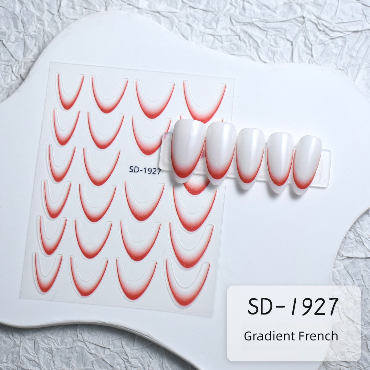 สติกเกอร์เฟรนช์ไล่สี sd-1927