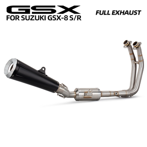 Sistema de escape GSX8R para Suzuki GSX8S GSX8T GSX8TT <span class=keywords><strong>GSX</strong></span> 8R <span class=keywords><strong>8S</strong></span> 8T 8TT 2022-2026, kit de tubos de escape para motocicleta, colectores y silenciador - Product Image 2