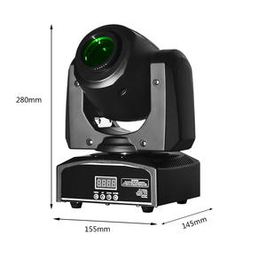 STSLITE - VENTE DIRECTE D'USINE - <span class=keywords><strong>MINI</strong></span> SPOT MOBILE 10W LED SPOT MOBILE HEAD pour FÊTE, BAR, MARIAGE, CONCERTS, ÉVÉNEMENTS EN DIRECT, DISCO - Product Image 4