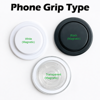 Support de téléphone magnétique en acrylique personnalisé, style dessin animé mignon, support de téléphone pour iPhone, accessoires pour smartphone