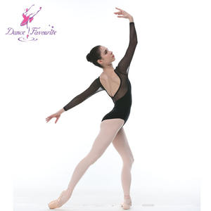 लंबी आस्तीन लेओटार्ड बैलेट लेकार्ड महिला वयस्क प्रशिक्षण नृत्य लड़कियों बैलेट नृत्य पोशाक - Product Image 6