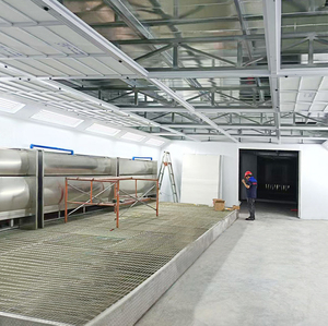 Đồ Nội Thất Công Nghiệp Bụi Miễn Phí Nước Rèm Sơn Gian Hàng Xe Phun Nướng Gian Hàng - Product Image 2