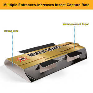 Perangkap Kecoa Kertas Padat Sekali Pakai Ramah Lingkungan dengan Umpan Penarik Tidak Beracun untuk Pengendalian Hama Rumah Tangga - Product Image 4