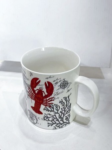 Taza de Café de Cerámica con Diseño de Jirafa, Hecha a Mano, con Logotipo Personalizado, para Regalo de Navidad, en Caja de Regalo, Estilo Nórdico, Apta para Lavavajillas - Product Image 2