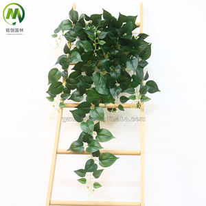 Guirlande <span class=keywords><strong>de</strong></span> <span class=keywords><strong>haie</strong></span> murale en plastique vert, décorations artificielles pour mariage, décorations luxuriantes pour balcon avec des vignes <span class=keywords><strong>de</strong></span> lierre suspendues, look élégant et facile à réaliser soi-même - Product Image 5