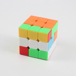 Cubo mágico Gyoung 3x3x3, juego de rompecabezas colorido para niños mayores de 3 años, juego de 6 piezas - Product Image 3